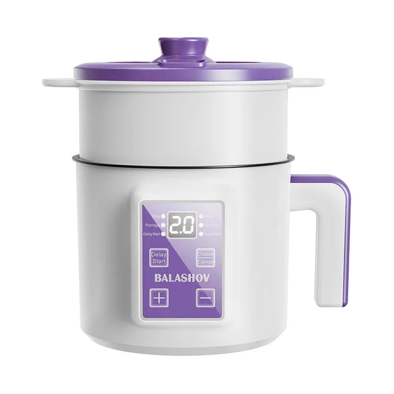 1.7L Smart Electric Rice Cooker - Non-Stick Multi Cooker for Perfect Steamed Rice at Home