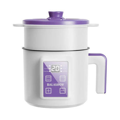 1.7L Smart Electric Rice Cooker - Non-Stick Multi Cooker for Perfect Steamed Rice at Home