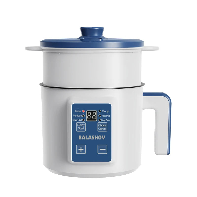 1.7L Smart Electric Rice Cooker - Non-Stick Multi Cooker for Perfect Steamed Rice at Home