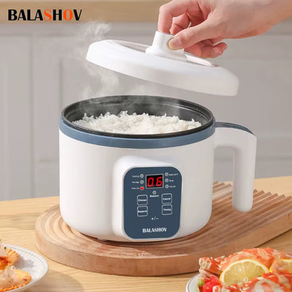 1.7L Smart Electric Rice Cooker - Non-Stick Multi Cooker for Perfect Steamed Rice at Home
