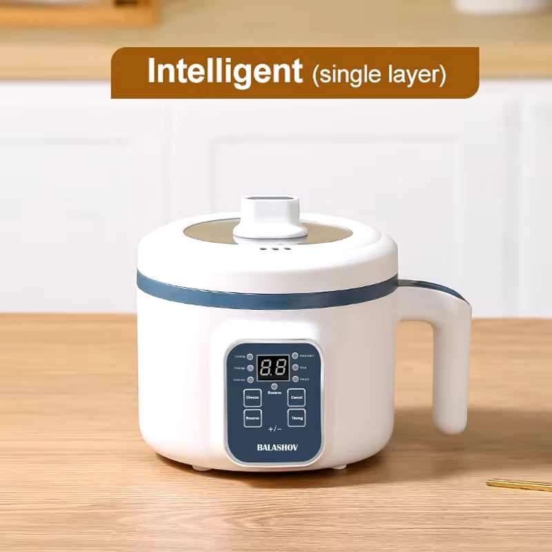 1.7L Smart Electric Rice Cooker - Non-Stick Multi Cooker for Perfect Steamed Rice at Home
