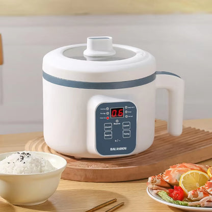 1.7L Smart Electric Rice Cooker - Non-Stick Multi Cooker for Perfect Steamed Rice at Home
